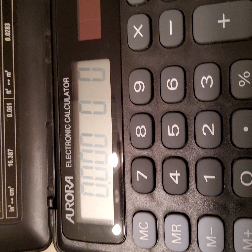 Solar Lighted Compact Electronic Calculator - Picture 7 of 7
